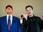 US President Donald Trump with Elon Musk US President Donald Trump with Elon Musk
