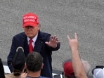 President Donald Trump greets attendees at the NASCAR Daytona 500 auto race at Daytona International Speedway, Sunday, Feb. 16, 2025, in Daytona Beach, Fla. (AP Photo/Chris O'Meara) President Donald Trump greets attendees at the NASCAR Daytona 500 auto race at Daytona International Speedway, Sunday, Feb. 16, 2025, in Daytona Beach, Fla. (AP Photo/Chris O'Meara)