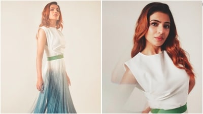 Samantha Ruth Prabhu stuns in chic white top and bold fringe skirt. (Instagram/@samantharuthprabhuoffl) Samantha Ruth Prabhu stuns in chic white top and bold fringe skirt. (Instagram/@samantharuthprabhuoffl)