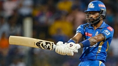 Hardik Pandya will miss Mumbai Indians' IPL 2025 opener against CSK (AFP)