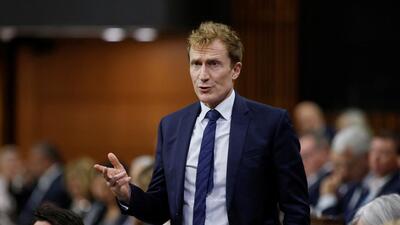 Canada's Minister of Immigration, Refugees and Citizenship Marc Miller speaks during Question Period in the House of Commons on Parliament Hill in Ottawa, Ontario, on December 3, 2024. (REUTERS) Canada's Minister of Immigration, Refugees and Citizenship Marc Miller speaks during Question Period in the House of Commons on Parliament Hill in Ottawa, Ontario, on December 3, 2024. (REUTERS)