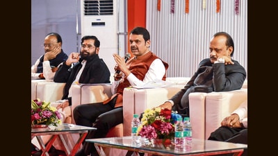 Fadnavis shifted his medical aid cell from 5th to 7th floor, Shinde’s will be operational from March 2 on the 7th floor, and Pawar’s office has tied up with doctors to set up district-level offices.. (ANI Photo) (Snehal Sontakke) Fadnavis shifted his medical aid cell from 5th to 7th floor, Shinde’s will be operational from March 2 on the 7th floor, and Pawar’s office has tied up with doctors to set up district-level offices.. (ANI Photo) (Snehal Sontakke)