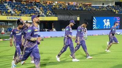 KKR team during their 2024 IPL season. (BCCI) KKR team during their 2024 IPL season. (BCCI)