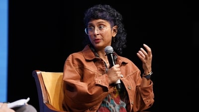 Kiran Rao at the Indian Screenwriters Conference in Mumbai on Saturday. Kiran Rao at the Indian Screenwriters Conference in Mumbai on Saturday.