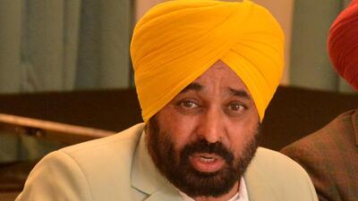 Punjab chief minister Bhagwant Mann said the AAP government has already given more than 50,000 government jobs to the youths in Punjab purely based on merit. (HT File)