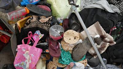 Rajinder Atwal, an official whose team rushed from Connaught Place, said he saw thousands of slippers and sandals on the stairs to platform 14/15 (Sanchit Khanna/HT Photo) Rajinder Atwal, an official whose team rushed from Connaught Place, said he saw thousands of slippers and sandals on the stairs to platform 14/15 (Sanchit Khanna/HT Photo)