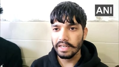 Sourav entered the US through Mexico and was soon deported back to India (X/@ANI) Sourav entered the US through Mexico and was soon deported back to India (X/@ANI)