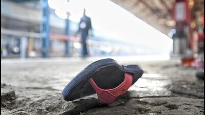 The New Delhi Railway Station remained tense, with the air filled with the sound of ambulances and a heavy police presence throughout the area for hours following the stampede. (Sanchit Khanna/HT photo) The New Delhi Railway Station remained tense, with the air filled with the sound of ambulances and a heavy police presence throughout the area for hours following the stampede. (Sanchit Khanna/HT photo)