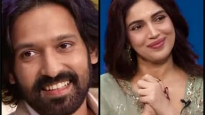 Actors Vikrant Massey and Bhumi Pednekar interacted with exam warriors as part of Pariksha Pe Charcha 2025. (Image source: youtube.com/@NarendraModi) Actors Vikrant Massey and Bhumi Pednekar interacted with exam warriors as part of Pariksha Pe Charcha 2025. (Image source: youtube.com/@NarendraModi)