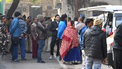 Family members of stampede victims gather at the mortuary of Maulana Azad Medical College in New Delhi on Sunday. Delhi Police have launched an investigation into the tragedy. A police source stated, "Our primary focus is to determine the main cause of the stampede. We will analyze CCTV footage and review announcements made at that time." Acting Delhi chief minister Atishi confirmed that 15 of the deceased were brought dead to Lok Nayak Jai Prakash Hospital, with 14 women among them. Five of the victims were minors, two of whom were under 10 years old. (HT Photo/Arvind Yadav) Family members of stampede victims gather at the mortuary of Maulana Azad Medical College in New Delhi on Sunday. Delhi Police have launched an investigation into the tragedy. A police source stated, "Our primary focus is to determine the main cause of the stampede. We will analyze CCTV footage and review announcements made at that time." Acting Delhi chief minister Atishi confirmed that 15 of the deceased were brought dead to Lok Nayak Jai Prakash Hospital, with 14 women among them. Five of the victims were minors, two of whom were under 10 years old. (HT Photo/Arvind Yadav)