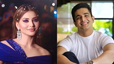 Urvashi Rautela and Ranveer Allahbadia Urvashi Rautela and Ranveer Allahbadia