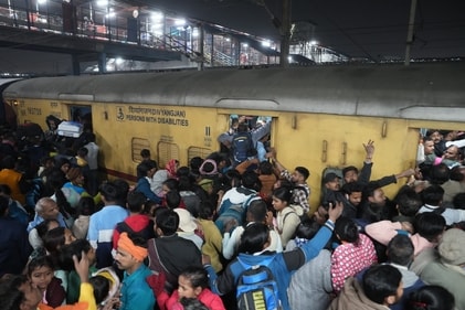 The February 15 stampede at New Delhi Railway Station (NDLS) resulted in at least 18 deaths. (File Photo/PTI)