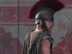 Matt Damon in The Odyssey. Matt Damon in The Odyssey.