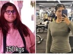 Pranjal Pandey lost almost 86 kg during her transformation journey. 