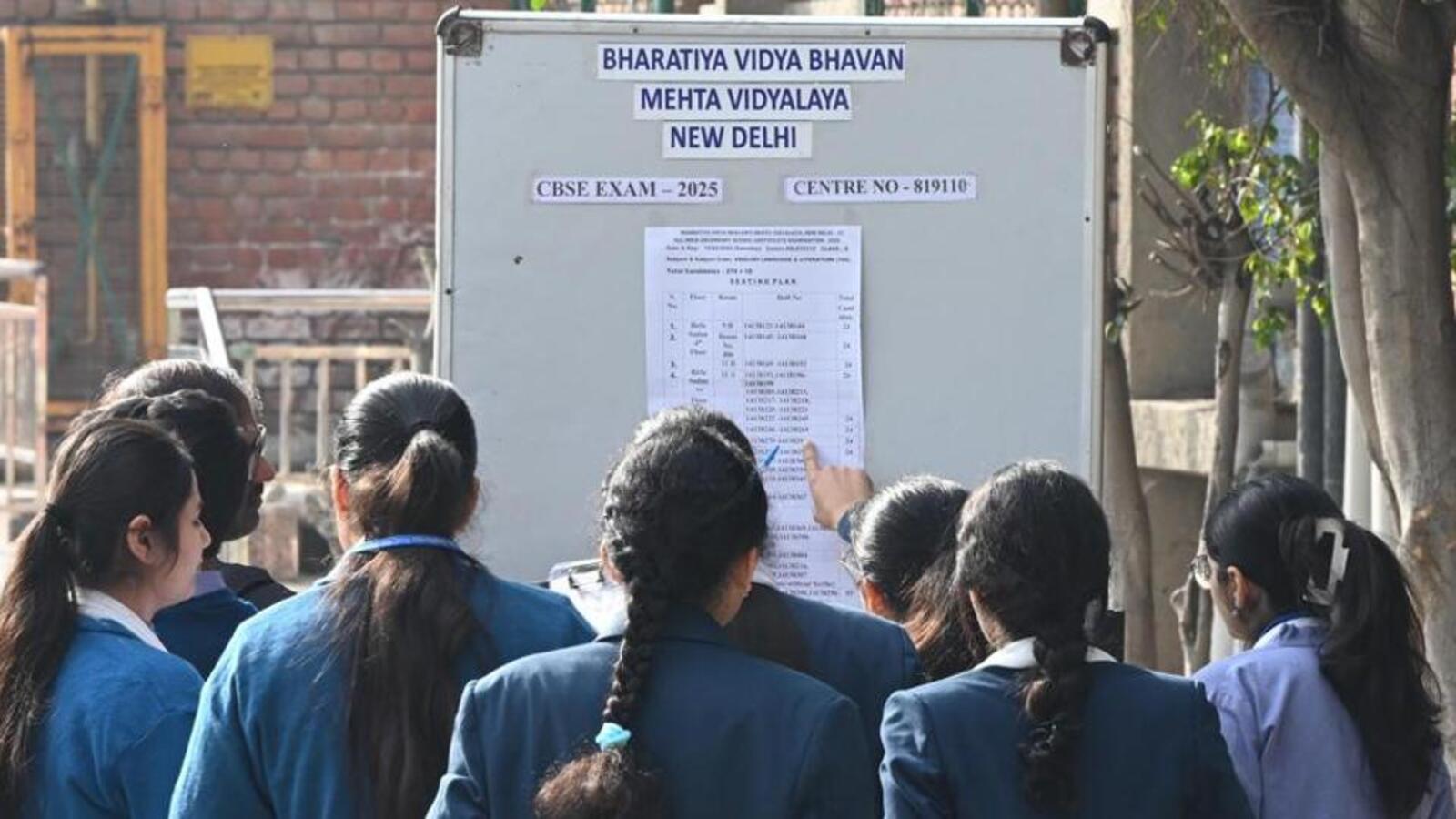 Board exam paper leak claims baseless, intended to create panic: CBSE | Latest News India Board exam paper leak claims baseless, intended to create panic: CBSE | Latest News India