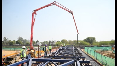 Construction on the underground section from SN Medical College to RBS College has reached an advanced stage, with tunnelling work nearing completion (Sourced)