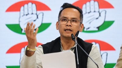 Congress MP Gaurav Gogoi during a press conference in New Delhi. (ANI) Congress MP Gaurav Gogoi during a press conference in New Delhi. (ANI)