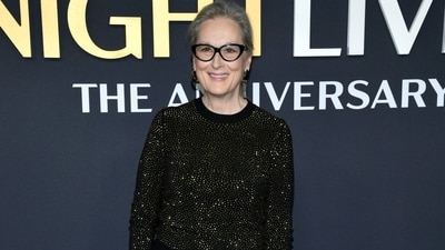 Meryl Streep attends SNL50: The Anniversary Special at Rockefeller Plaza on Sunday. (Evan Agostini/Invision/AP) Meryl Streep attends SNL50: The Anniversary Special at Rockefeller Plaza on Sunday. (Evan Agostini/Invision/AP)