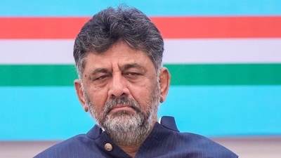 Karnataka Deputy Chief Minister DK Shivakumar. (PTI File)