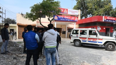 Police said a case has been filed against unidentified accused. (HT PHOTO)