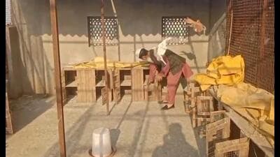 The thieves managed to access the roof of Qayyum’s home by using construction materials from a neighbouring house, which they turned into makeshift ladders. (Sourced)