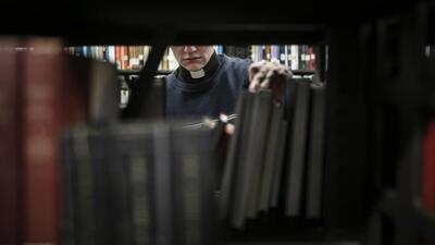 With the introduction of e-libraries, students will be able to access thousands of digital books, research papers, journals, and lectures from anywhere using their phones or laptops, officials said. (AP)