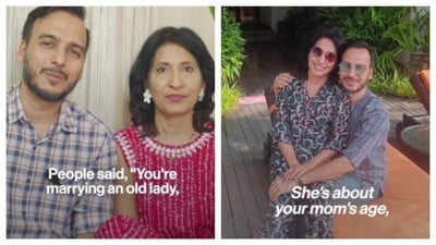 Nikhil and Geeta have faced countless judgmental comments on their age gap. (PC: IG/@brutindia) Nikhil and Geeta have faced countless judgmental comments on their age gap. (PC: IG/@brutindia)