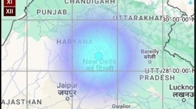 While the magnitude of the quake wasn’t much, people still felt “strong” and “violent” tremors. (X/@NCS_Earthquake) While the magnitude of the quake wasn’t much, people still felt “strong” and “violent” tremors. (X/@NCS_Earthquake)