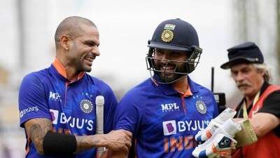 Dhawan and Rohit established themselves among the most prolific opening partnerships of all time in the years aftrer the Champions Trophy (Getty Images) Dhawan and Rohit established themselves among the most prolific opening partnerships of all time in the years aftrer the Champions Trophy (Getty Images)