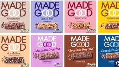 A variety of MadeGood granola bars was recalled in December 2024 due to the possibility of metal presence. The FDA has updated the recall's risk classification. (YouTube @12 News) A variety of MadeGood granola bars was recalled in December 2024 due to the possibility of metal presence. The FDA has updated the recall's risk classification. (YouTube @12 News)