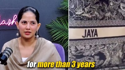 Spiritual preacher Jaya Kishori defended herself for owning luxury Dior bag. (X/ANI) Spiritual preacher Jaya Kishori defended herself for owning luxury Dior bag. (X/ANI)