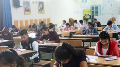 Manipur Board Exams 2025: Out of 29,065 students appearing in the Class 12 board exam, 20,893 are appearing in the science stream, 7,632 in arts stream and only 540 in commerce stream. (ANI/representative image) Manipur Board Exams 2025: Out of 29,065 students appearing in the Class 12 board exam, 20,893 are appearing in the science stream, 7,632 in arts stream and only 540 in commerce stream. (ANI/representative image)