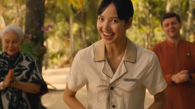 The White Lotus season 3 first glimpse introduces BLACKPINK's Lisa as Thailand hotel receptionist. The White Lotus season 3 first glimpse introduces BLACKPINK's Lisa as Thailand hotel receptionist.