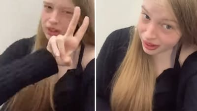 Vivian Wilson posted a video of herself on TikTok sharing her reaction to the news. (X/@howdigithere) Vivian Wilson posted a video of herself on TikTok sharing her reaction to the news. (X/@howdigithere)