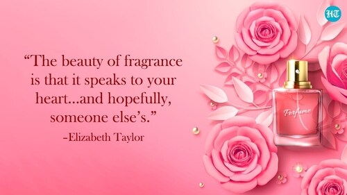 Happy Perfume Day to everyone. (HT Photo) Happy Perfume Day to everyone. (HT Photo)