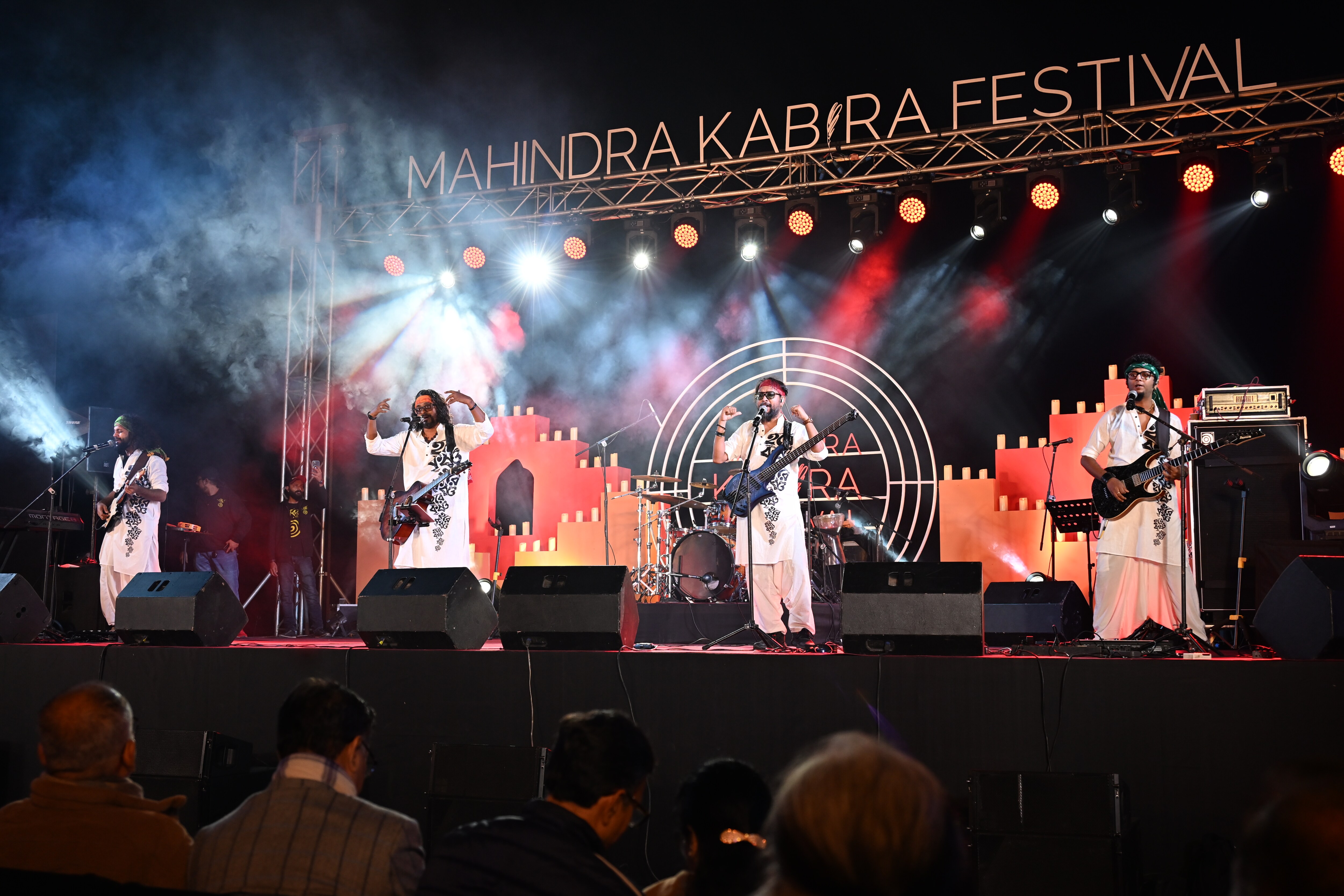 Fakira, a band known for singing Baul and Bhatiyali music (Courtesy Mahindra Kabira Festival) Fakira, a band known for singing Baul and Bhatiyali music (Courtesy Mahindra Kabira Festival)