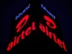 A Bharti Airtel office building is pictured in Gurugram, India, on April 21, 2016.