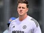 India's bowling coach Morne Morkel attends a practice session India's bowling coach Morne Morkel attends a practice session