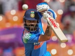 Virat Kohli plays a shot during the third ODI match between India and England in Ahmedabad. Virat Kohli plays a shot during the third ODI match between India and England in Ahmedabad.