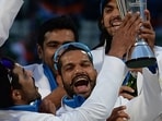Shikhar Dhawan was player of the tournament as India won the Champions Trophy in 2013 Shikhar Dhawan was player of the tournament as India won the Champions Trophy in 2013
