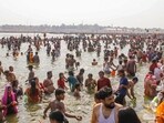 Over 52 crore devotees have taken a holy dip so far at the world's largest human gathering.