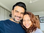 Madhavan and Sarita were in a relationship for eight years before they tied the knot in 1999. Madhavan and Sarita were in a relationship for eight years before they tied the knot in 1999.