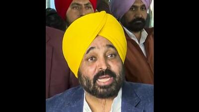 Chief minister Bhagwant Mann on Tuesday vehemently denied that there is any plan by the Aam Aadmi Party (AAP) leadership to replace him. (PTI File) Chief minister Bhagwant Mann on Tuesday vehemently denied that there is any plan by the Aam Aadmi Party (AAP) leadership to replace him. (PTI File)