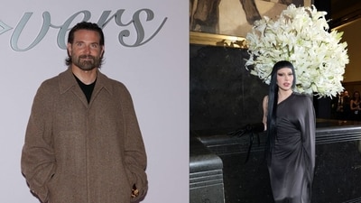 Bradley Cooper receives an 'open invitation' to Lady Gaga's wedding, with Gigi Hadid expected to attend. (Photo by Thibaud MORITZ / AFP, Arturo Holmes/Getty Images/AFP) Bradley Cooper receives an 'open invitation' to Lady Gaga's wedding, with Gigi Hadid expected to attend. (Photo by Thibaud MORITZ / AFP, Arturo Holmes/Getty Images/AFP)