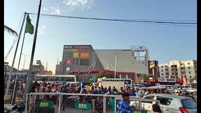 Day long traffic jam on Ayodhya road on Tuesday (Sourced)