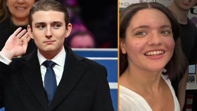 Barron Trump and Kaya Walker (X) Barron Trump and Kaya Walker (X)