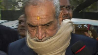 Kumar was convicted on February 12 after a four-decade-long legal battle, with special judge Baweja finding that he actively incited a violent mob to attack the Sikh victims in Saraswati Vihar. (PTI) Kumar was convicted on February 12 after a four-decade-long legal battle, with special judge Baweja finding that he actively incited a violent mob to attack the Sikh victims in Saraswati Vihar. (PTI)