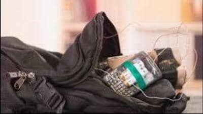 Officials said a bomb disposal squad (BDS) immediately rushed to the spot to destroy the explosive (File) Officials said a bomb disposal squad (BDS) immediately rushed to the spot to destroy the explosive (File)