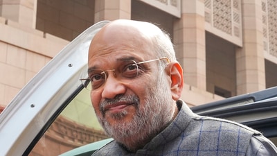 In the presence of Lieutenant Governor Manoj Sinha and Chief Minister Omar Abdullah, Union Home Minister Amit Shah examined the state of the new criminal laws' implementation in Jammu and Kashmir on Tuesday. (PTI)