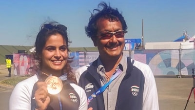 Manu Bhaker says Jaspal Rana will continue to be her coach. (PTI)
